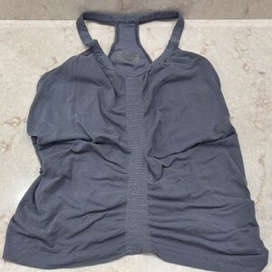 Athleta Gray Women's Scrunch Sparkly Tank Top